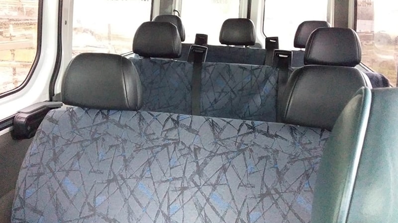 Аренда Mercedes-Benz Sprinter в Красной Поляне. Фото салона.